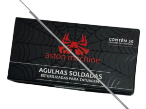 Agulhas de Haste Aston Traço Round Liner - RL - Caixa com 50 Unidades