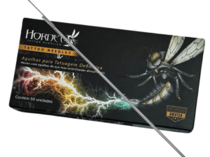 Agulhas de Haste Hornet Bucha Round Shader - RS - Caixa com 50 Unidades