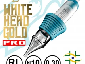 Cartuchos White Head Gold Pro Traço Round Liner - RL - Caixa com 20 Unidades