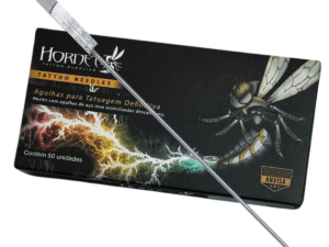 Agulhas de Haste Hornet Magnum Curva Round Magnum - RM - Unidade