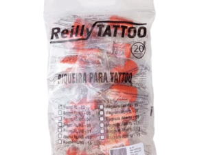 Biqueira Descartável Reilly Tattoo Traço Round Liner - RL/RS - Pacote com 20 Unidades
