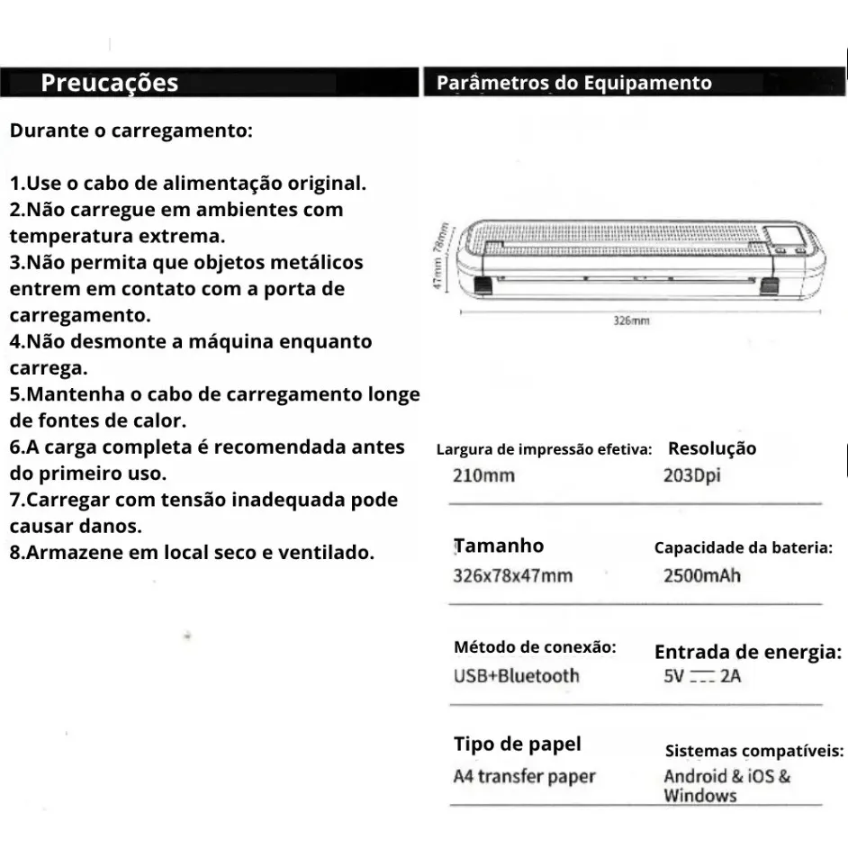 Impressora Térmica - Apous - Imagem 6