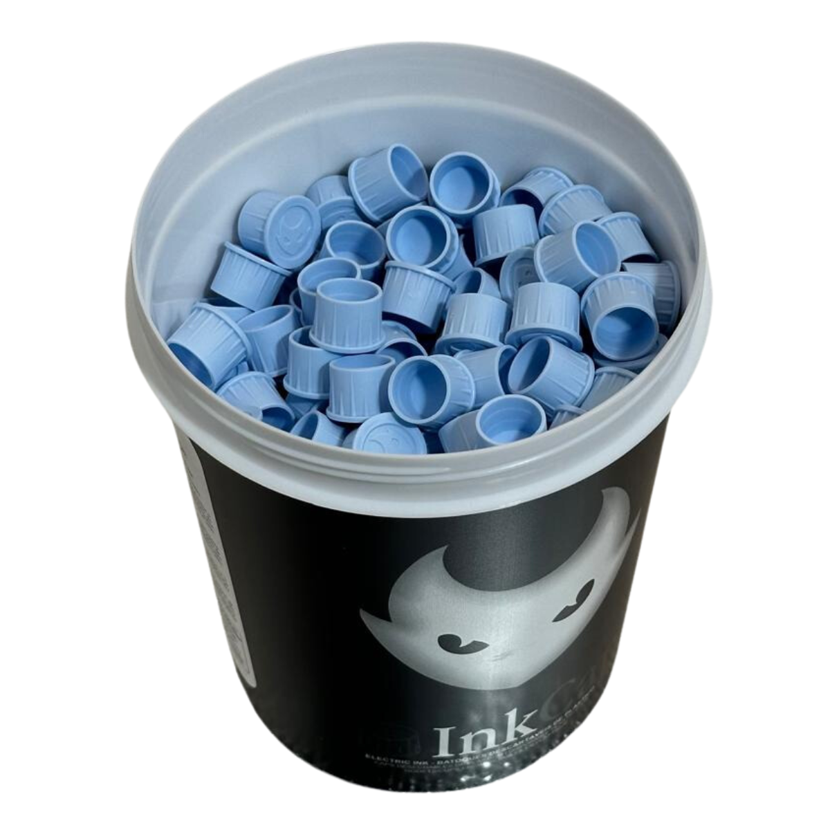 Batoque Silicone Base Inferior - Electric Ink - Azul - Imagem 3