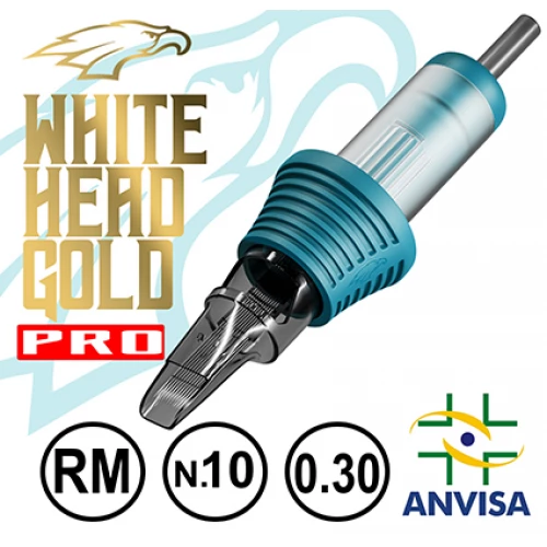 Cartuchos White Head - Gold Pro - Pintura - Round Magnum - RM - Unidade