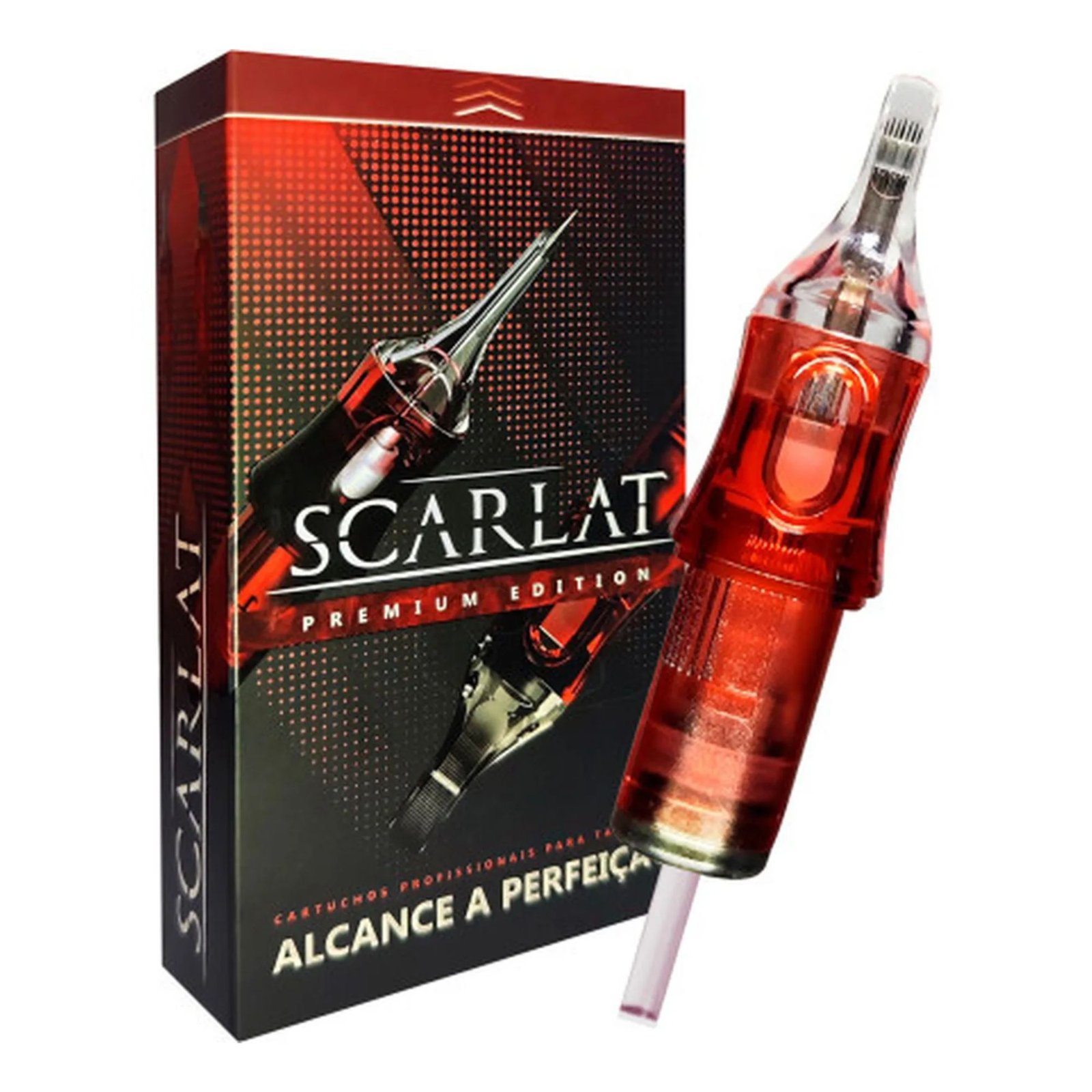 Cartuchos Scarlat Premium - Pintura - Round Magnum - RM - Caixa com 20 Unidades