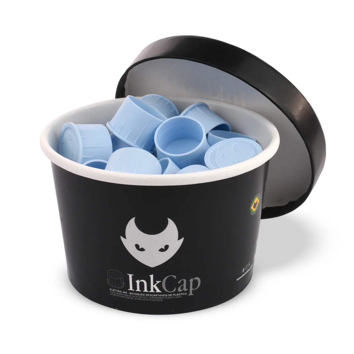 Batoque Silicone Base Inferior - Electric Ink - Azul - Imagem 10