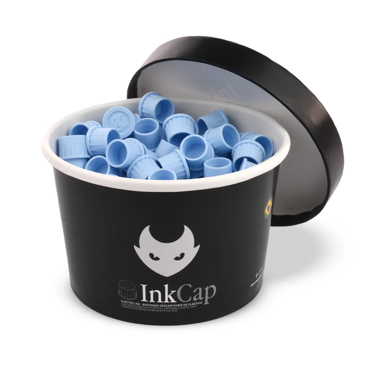 Batoque Silicone Base Inferior - Electric Ink - Azul - Imagem 9