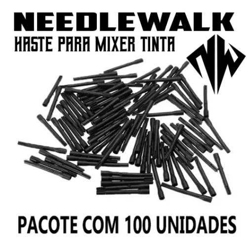 Paleta Descartável - Misturador Portátil de Tinta - Pacote com 100 Unidades