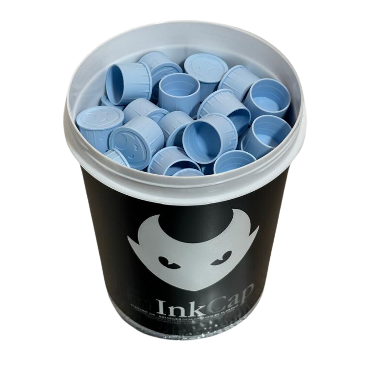 Batoque Silicone Base Inferior - Electric Ink - Azul - Imagem 5