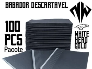 Babador Descartável - Protetor de Bancada - White Head - Pacote com 100 Unidades