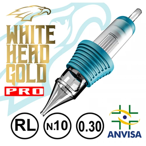 Cartuchos White Head - Gold Pro - Traço - Round Liner - RL - Unidade