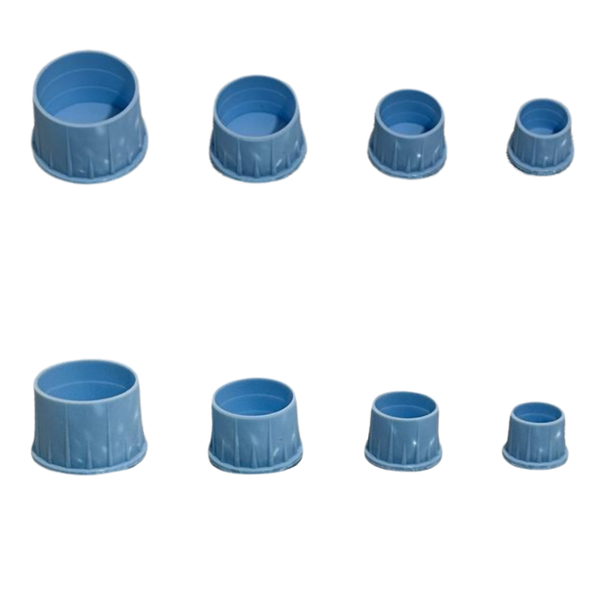 Batoque Silicone Base Inferior - Electric Ink - Azul - Imagem 6