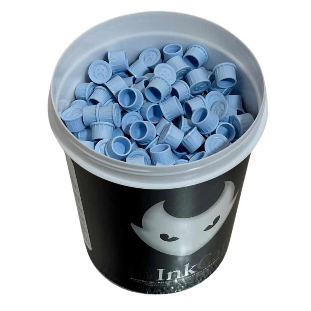 Batoque Silicone Base Inferior - Electric Ink - Azul - Imagem 2